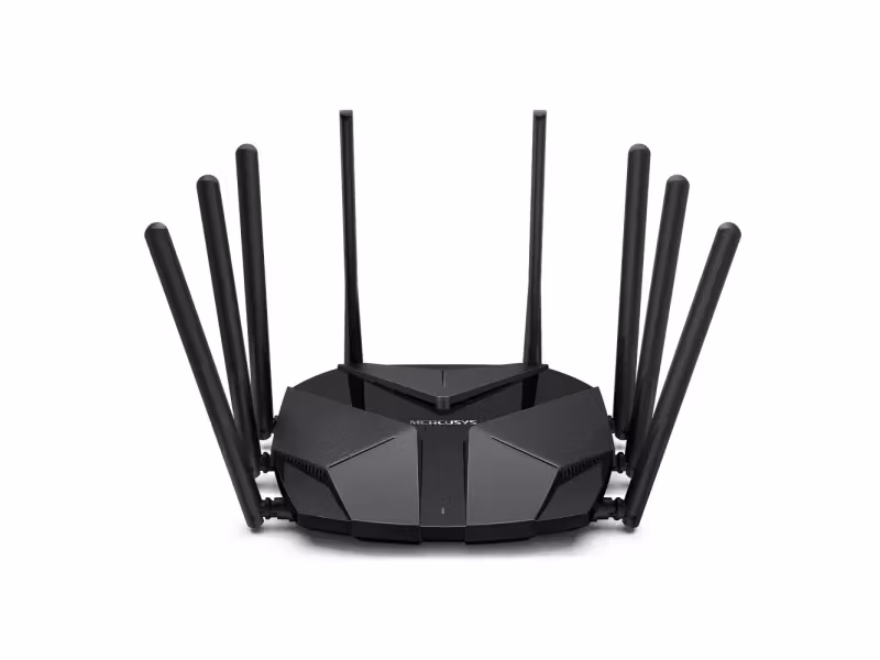 Mercusys MR90X trådlös router Gigabit Ethernet Dual-band (2,4 GHz / 5 GHz) Svart