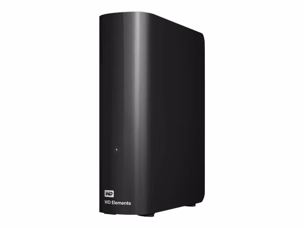 WD Elements Desktop 20 TB, External Hard Drive (Black, Micro-USB-B 3.2 Gen 1 (5 Gbit/s))