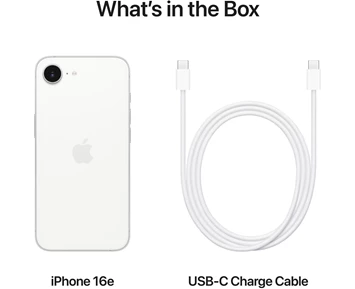 Apple iPhone 16e 5G 128GB Vit
