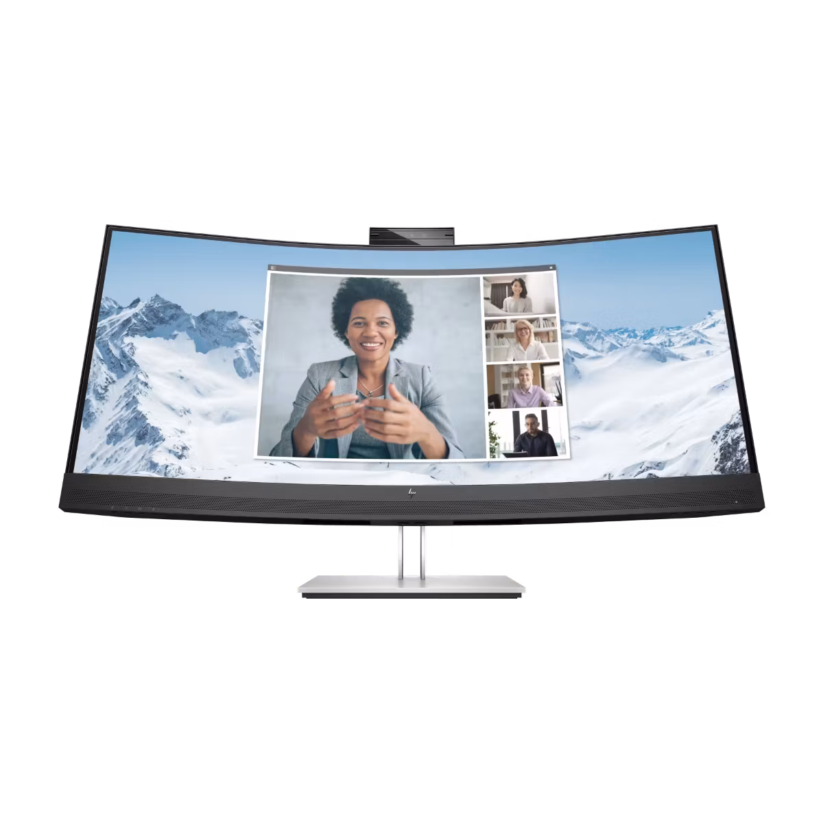 HP E34m G4 WQHD 34” välvd konferensbildskärm