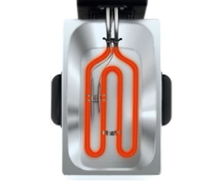 Tefal Oleoclean Pro Fritös 3.5 liter Borstat rostfritt stål/blå