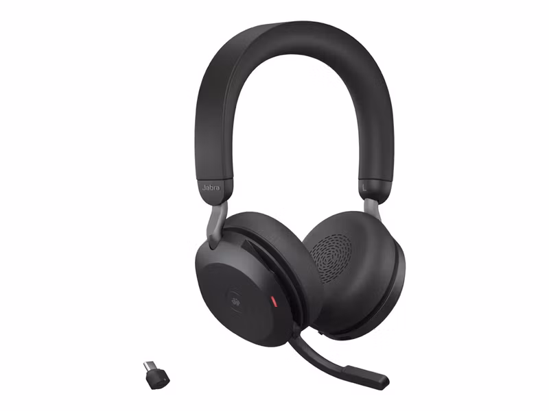 Jabra Evolve2 75 Link380c MS stereoheadset Svart