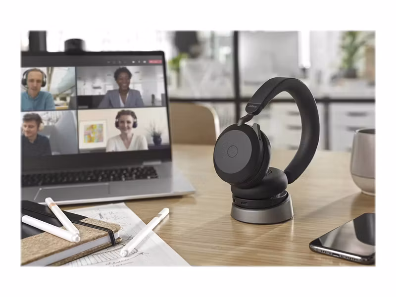 Jabra Evolve2 75 Link380c MS stereoheadset Svart