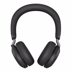 Jabra Evolve2 75 MS Stereo trådlöst headset med stativ Svart