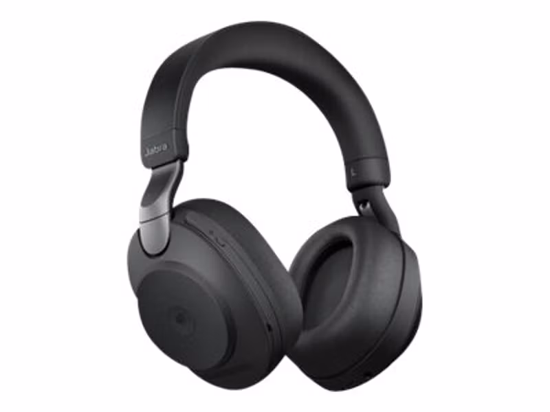 Jabra Evolve2 85 L380a MS Stereo headset Svart