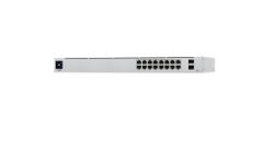 Ubiquiti USW-16-POE, Switch (grey, 42W PoE budget)