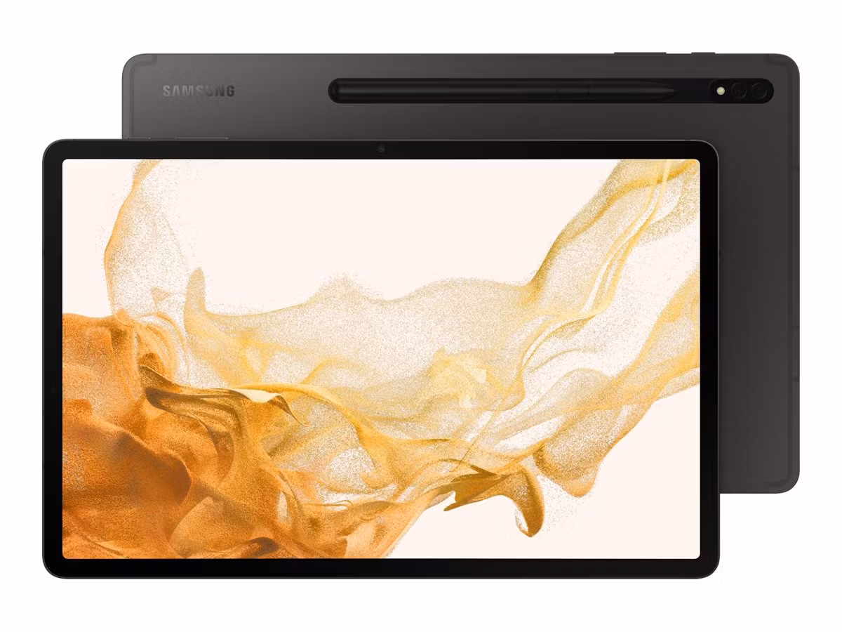 Samsung Galaxy Tab S8+ 12.4" 128GB 8GB Svart