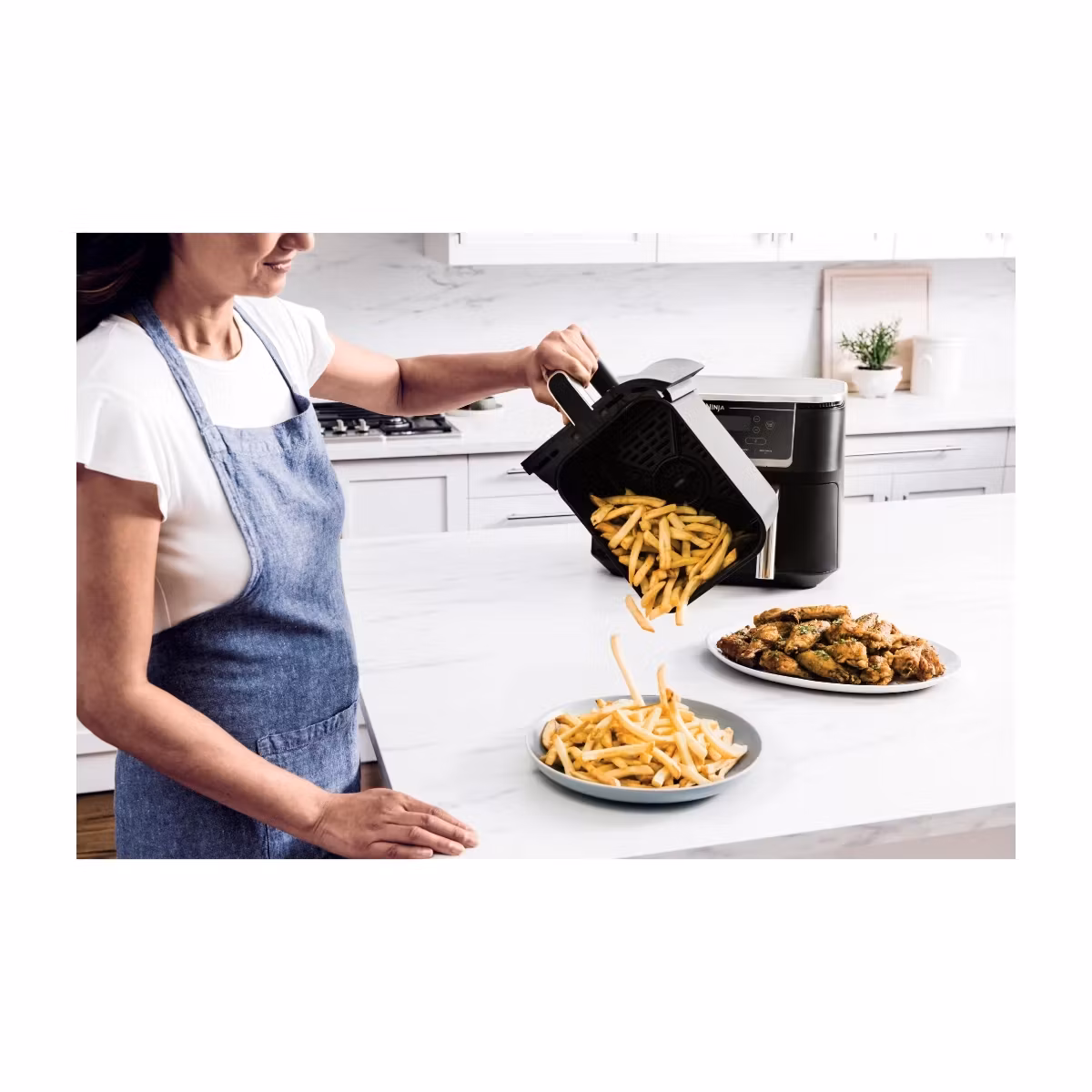 Ninja Foodi Max Dual Zone AF451EU Airfryer Svart