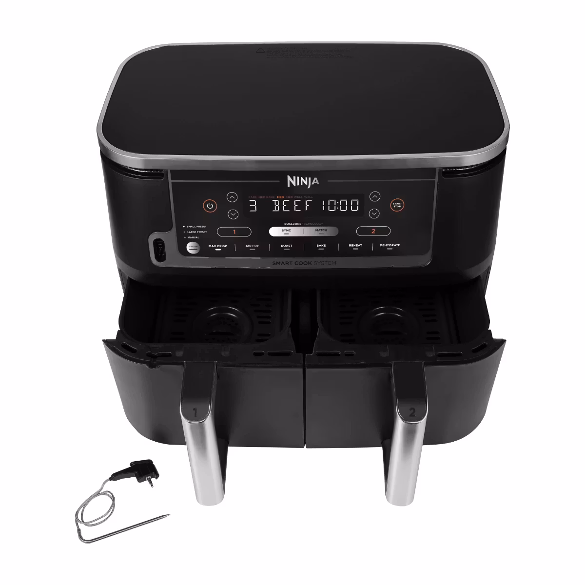 Ninja Foodi Max Dual Zone AF451EU Airfryer Svart