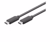 Goobay USB-C till USB-C PD 60W (USB 3.2) 2 meter Svart