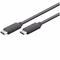 Goobay USB-C till USB-C PD 60W (USB 3.2) 2 meter Svart
