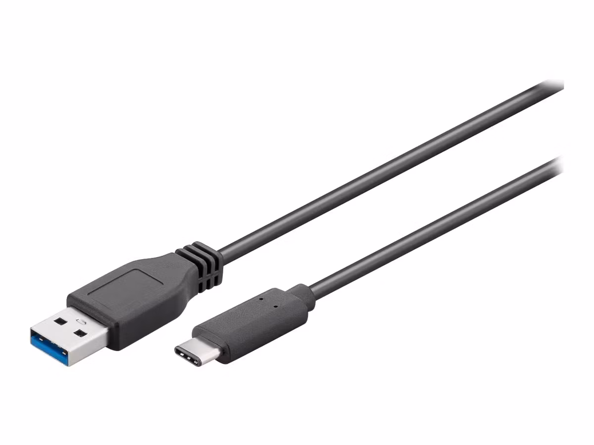 Goobay USB 3.0 A till USB-C 3 Meter Svart