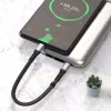 Dudao L10C USB-C till USB-C Kabel 100W 0.23m Svart