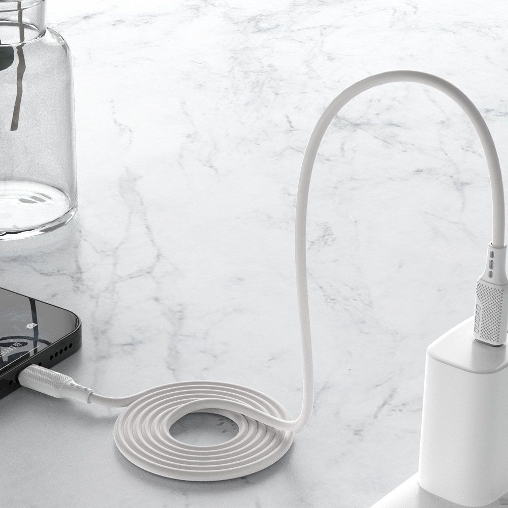 Dudao L6S USB-C to Lightning kabel 20W 2m Vit