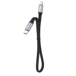Dudao L10P USB-C till Lightning kabel 20W 0.23m Svart