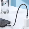 Dudao L10P USB-C till Lightning kabel 20W 0.23m Svart