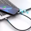 Dudao L10P USB-C till Lightning kabel 20W 0.23m Svart