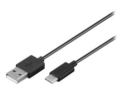 Goobay USB-C till USB-kabel 1 meter Svart