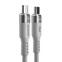 Dudao L5CMAX USB-C till USB-C kabel 100W 1m grå
