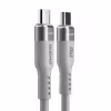 Dudao L5CMAX USB-C till USB-C kabel 100W 1m grå