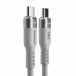 Dudao L5CMAX USB-C till USB-C kabel 100W 1m grå