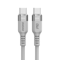 Dudao L5CMAX USB-C till USB-C kabel 100W 1m grå