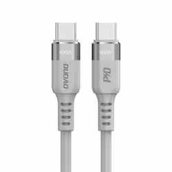 Dudao L5CMAX USB-C till USB-C kabel 100W 1m grå