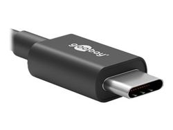 Goobay USB-C 3.2 Gen 2x2 100W kabel 1m Svart