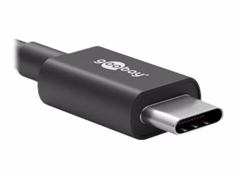 Goobay USB-C 3.2 Gen 2x2 100W kabel 1m Svart
