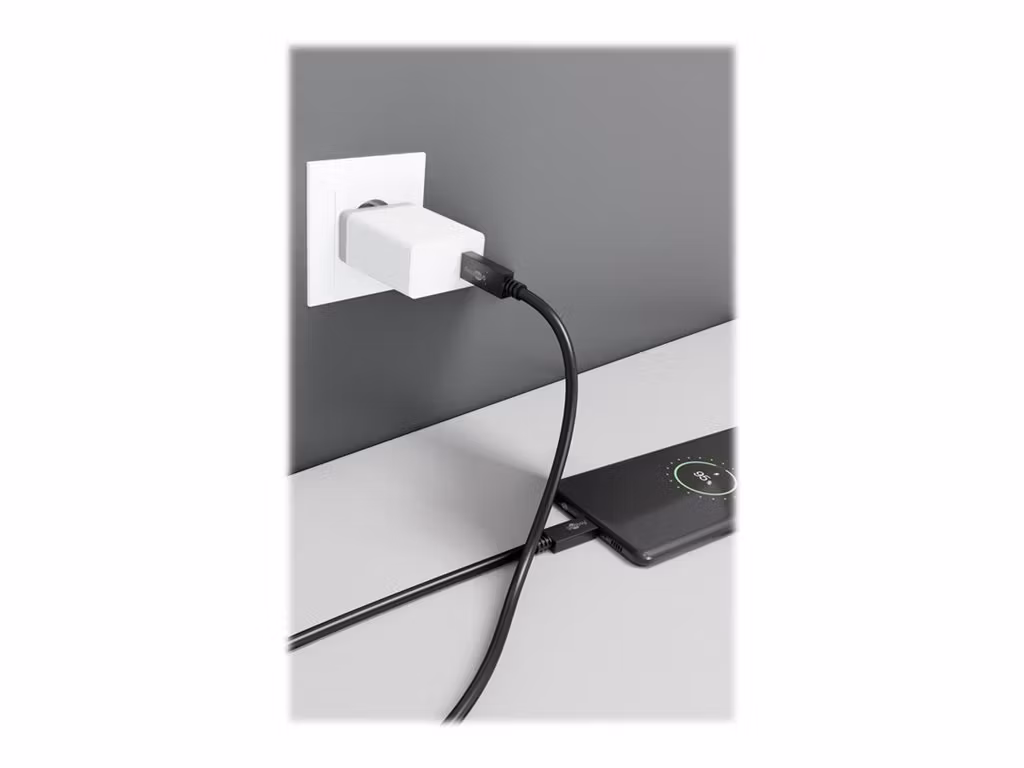 Goobay USB-C 3.2 Gen 2x2 100W kabel 1m Svart
