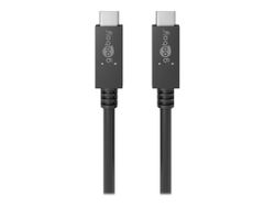 Goobay USB-C 3.2 Gen 2x2 100W kabel 1m Svart