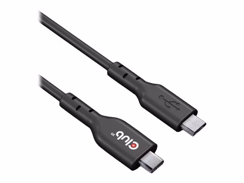 Club 3D USB-C (hane) till mikro-USB typ B (hane)  USB 3.2 Gen 1 dubbelriktad 1m Svart