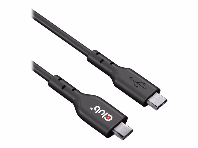 Club 3D USB-C (hane) till mikro-USB typ B (hane)  USB 3.2 Gen 1 dubbelriktad 1m Svart