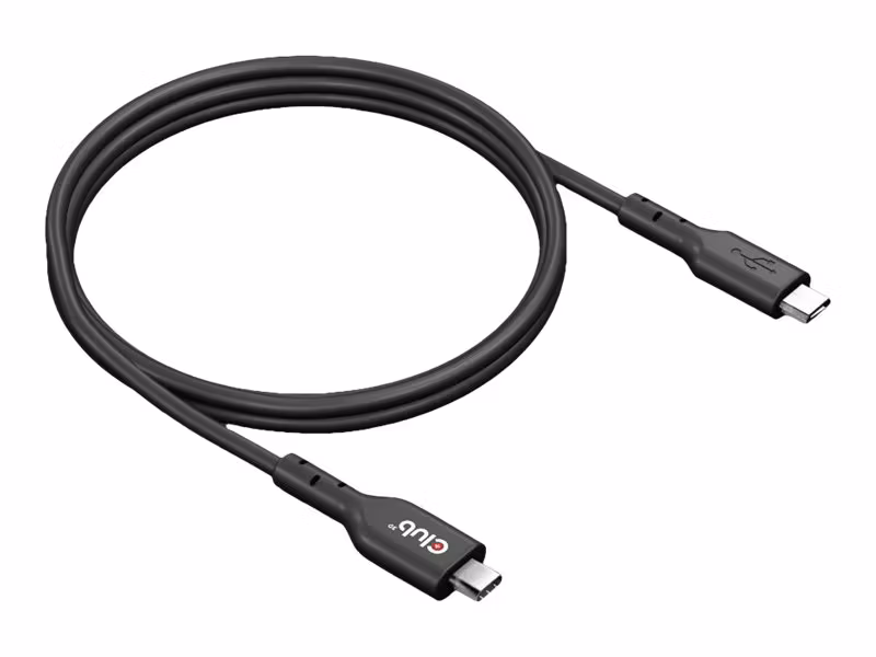 Club 3D USB-C (hane) till mikro-USB typ B (hane)  USB 3.2 Gen 1 dubbelriktad 1m Svart