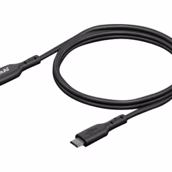 Club 3D USB-C (hane) till mikro-USB typ B (hane)  USB 3.2 Gen 1 dubbelriktad 1m Svart