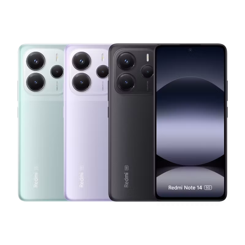 Xiaomi Redmi Note 14 5G 6.67" 256GB Midnattsvart