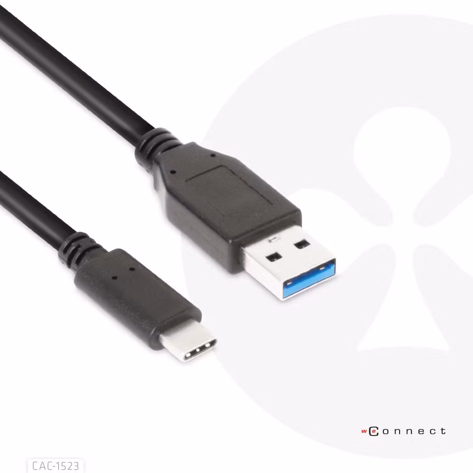 Club 3D CAC1523 USB 3.1 Gen 2 USB-C till USB-A 60W Kabel Svart