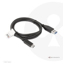 Club 3D CAC1523 USB 3.1 Gen 2 USB-C till USB-A 60W Kabel Svart