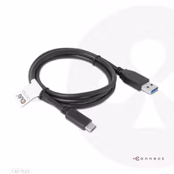 Club 3D CAC1523 USB 3.1 Gen 2 USB-C till USB-A 60W Kabel Svart