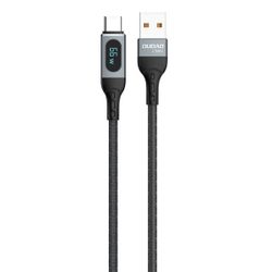 Dudao L7Max USB-A till USB-C kabel 66W 1m Svart