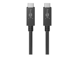 Goobay USB 3.2 Gen 1 USB Type-C kabel 50cm Svart