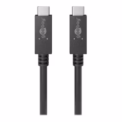Goobay USB 3.2 Gen 1 USB Type-C kabel 50cm Svart