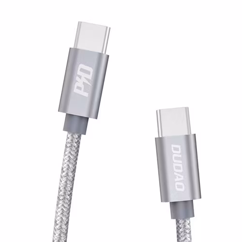 Dudao L5ProC USB-C till USB-C kabel 45W 1m Grå
