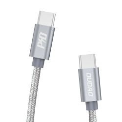Dudao L5ProC USB-C till USB-C kabel 45W 1m Grå