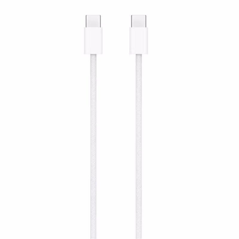 Apple USB-C till USB-C 60W laddningskabel 1m Vit