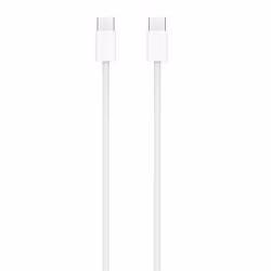 Apple USB-C till USB-C 60W laddningskabel 1m Vit