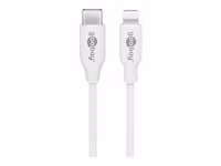 Goobay Lightning-kabel 1m Vit