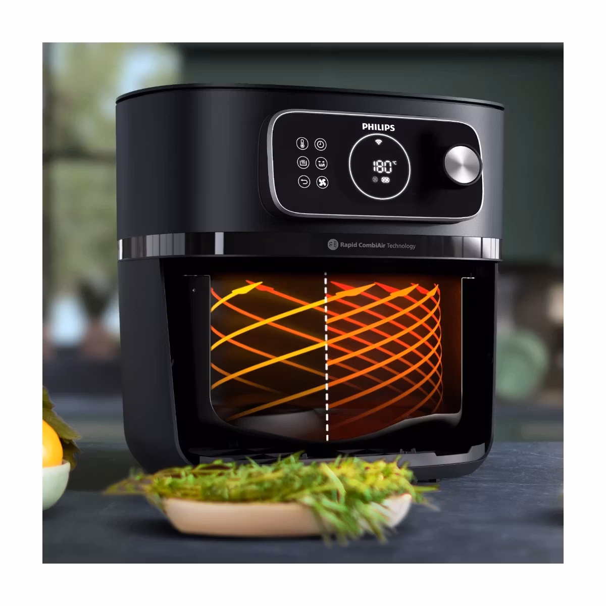 Philips HD9876/90 Combi XXL Connected Airfryer Svart