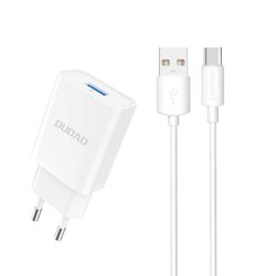 Dudao A4EU Adapter 10Watt USB-A to USB-C inkl Kabel