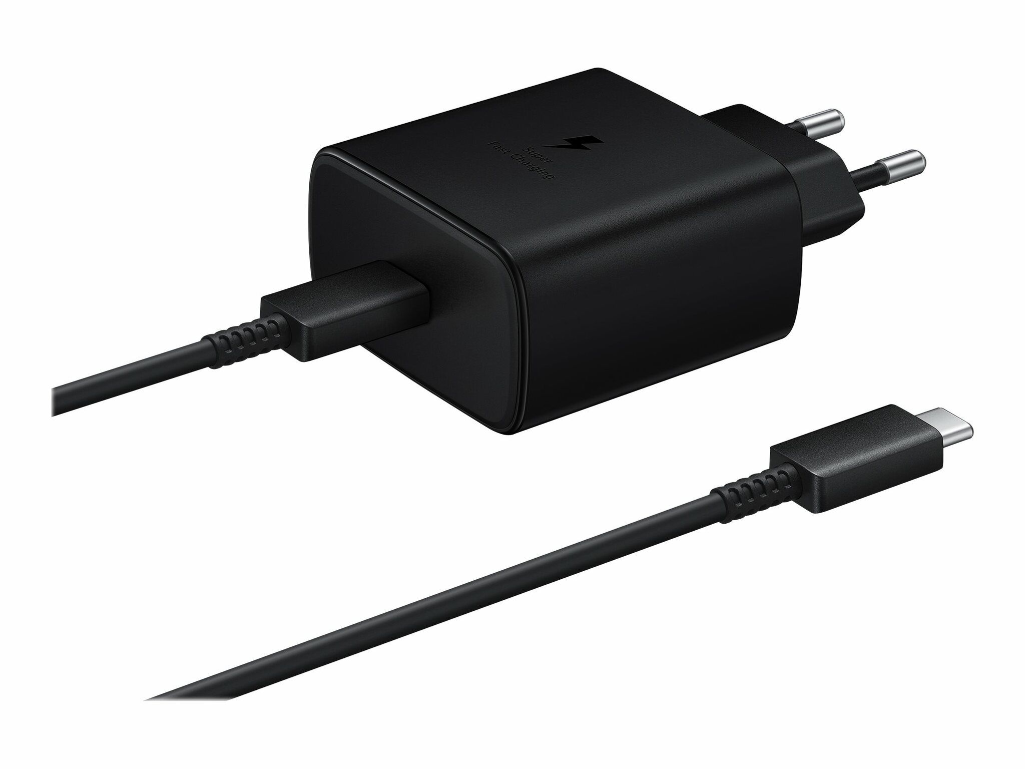 Samsung EP-TA845 Snabbladdare 45W med USB-C kabel Svart